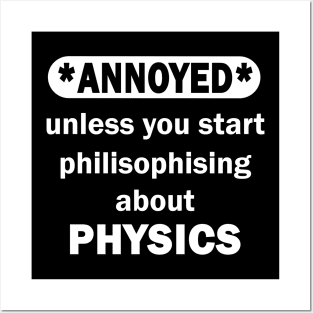 Physics Teacher Funny Saying Nerd Geek Coffee Posters and Art